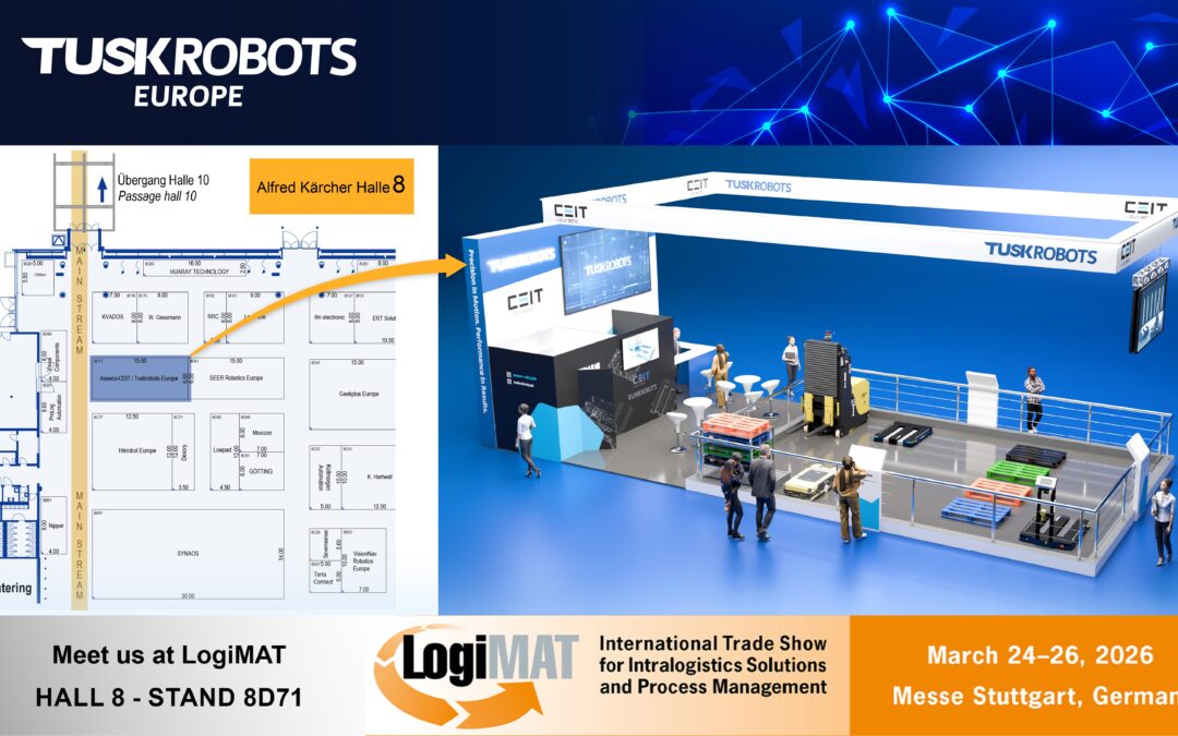 Meet Tuskrobots Europe at LogiMAT 2026